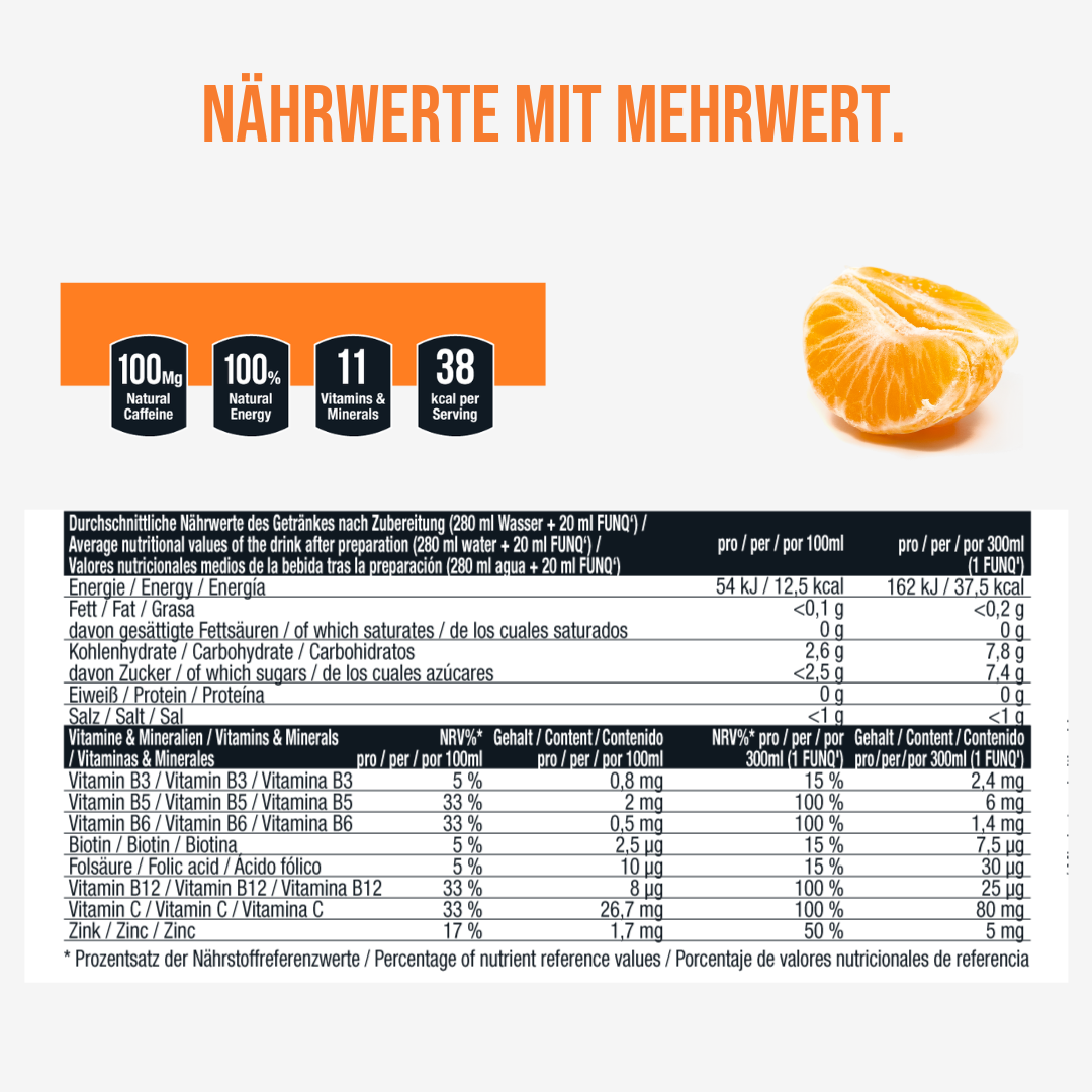 Energy Shots Mandarin