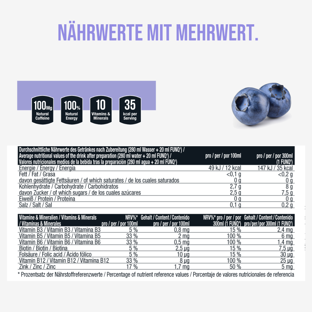 Energy Shot Blueberry (15 pieces)