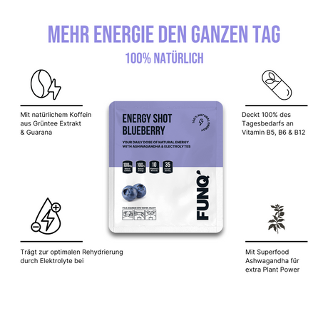 Energy Shot Blueberry (15 Stück)