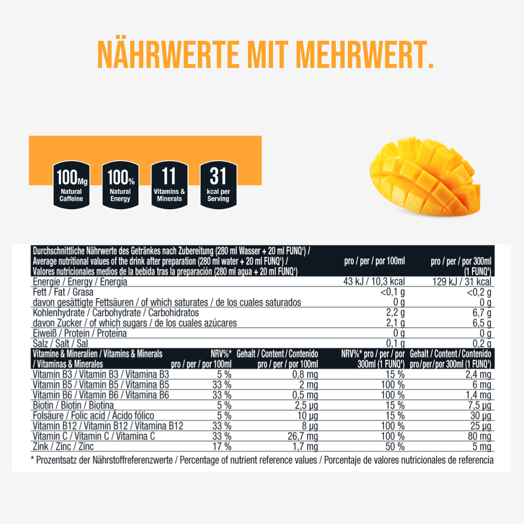 Energy Shot Mango (15 pieces)