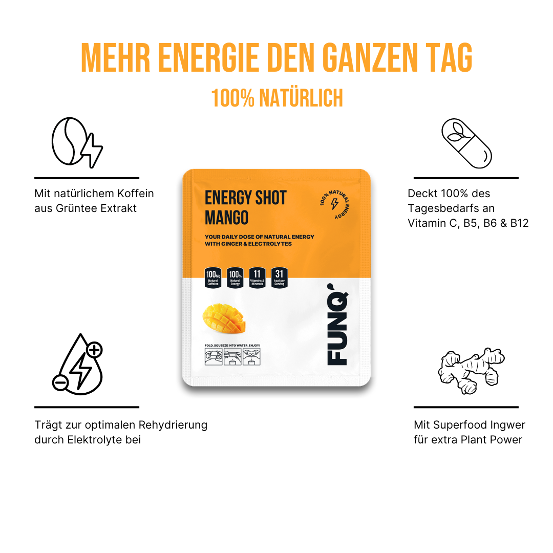 Energy Shot Mango (15 Stück)